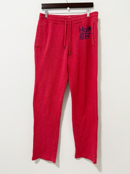 Hollister Other - Hollister Drawstring Sweatpants Men's Bright Red Loungewear Preppy Athleisure